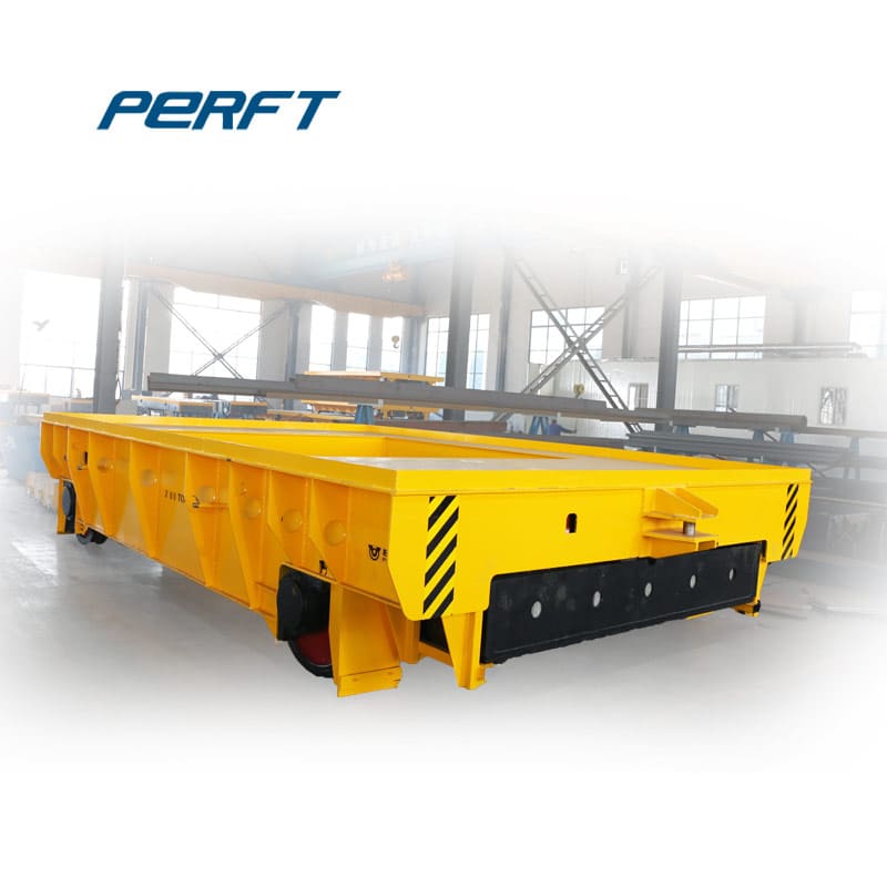 high quality steel transfer trolley for handling metal parts